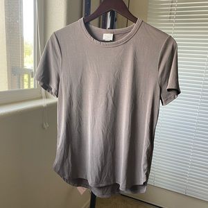 Extremely soft taupe top